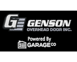 Left Chest Embroidery: Genson Overhead Door Logo