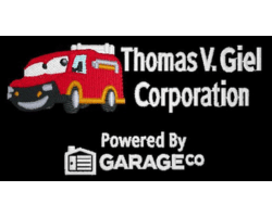 Left Chest Embroidery: Thomas V. Giel Logo